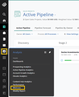 Active Pipeline - Win-Loss 1c