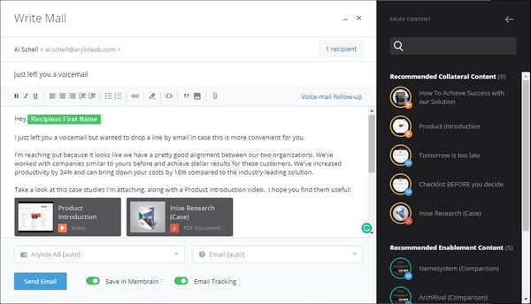 CH Email with collateral 2
