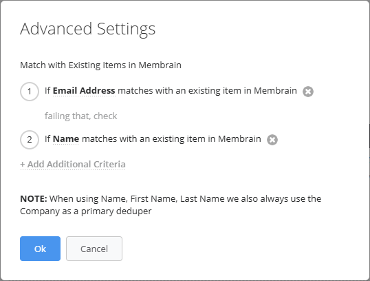 Contact - Default Advanced Settings 1b