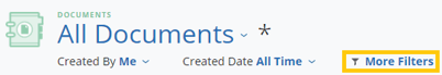 Document List - Filter 1b
