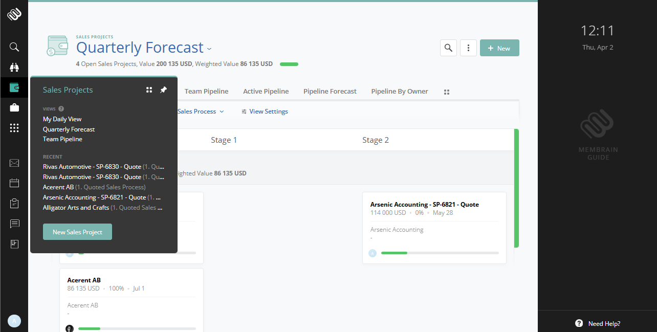 Getting Started With Membrain - Navigation 1a