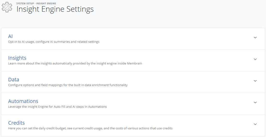 Insight Engine Settings 1b