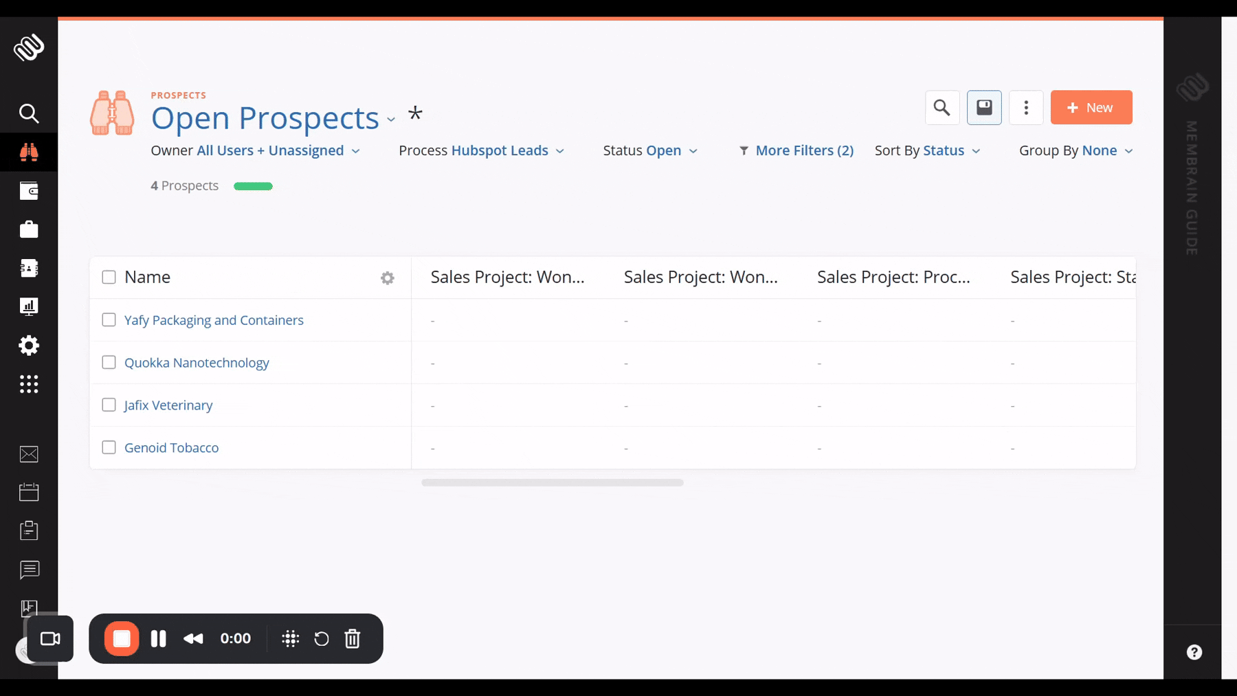 Membrain for Demo - Alexandra - 1 December 2025