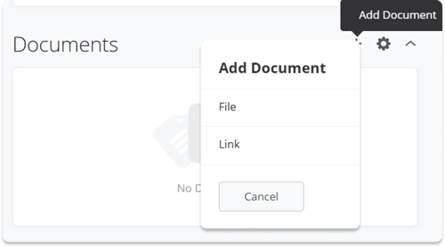 Product Update Add Document File Link