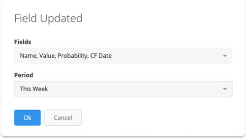Product Update Field Updated